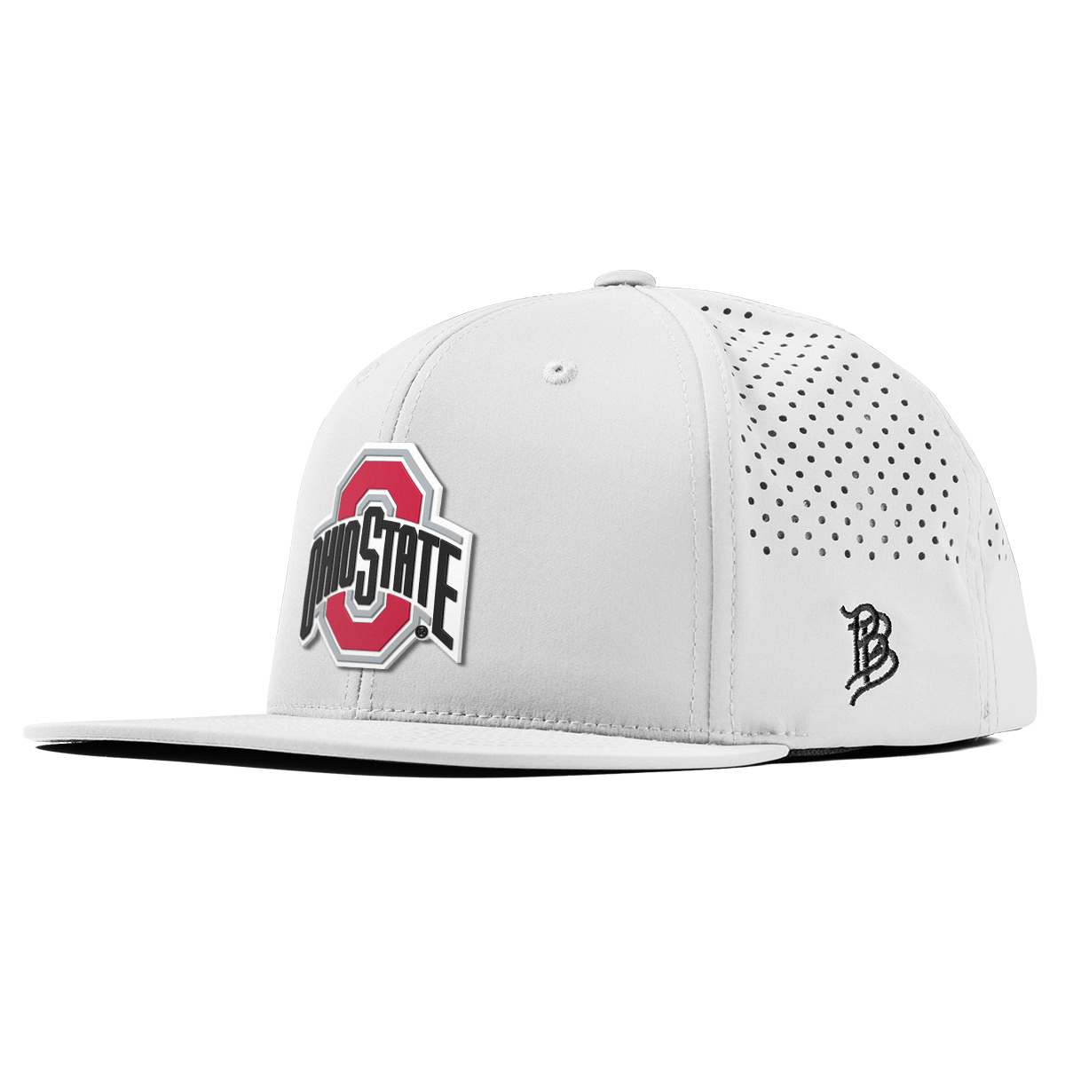 Ohio State University "Ohio State Team Logo" Flat Performance White
