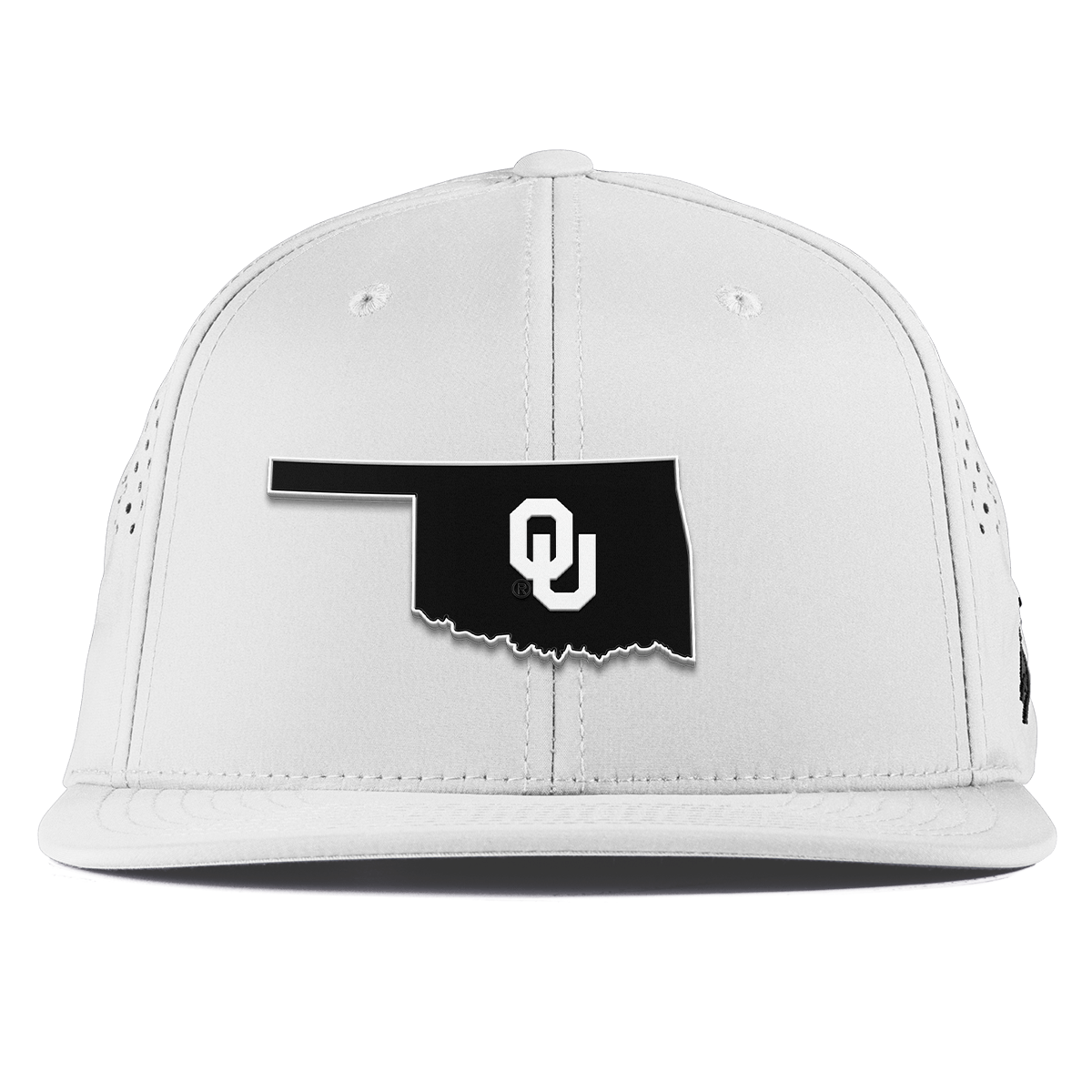 University of Oklahoma "Oklahoma Vintage Series" Flat Performance White