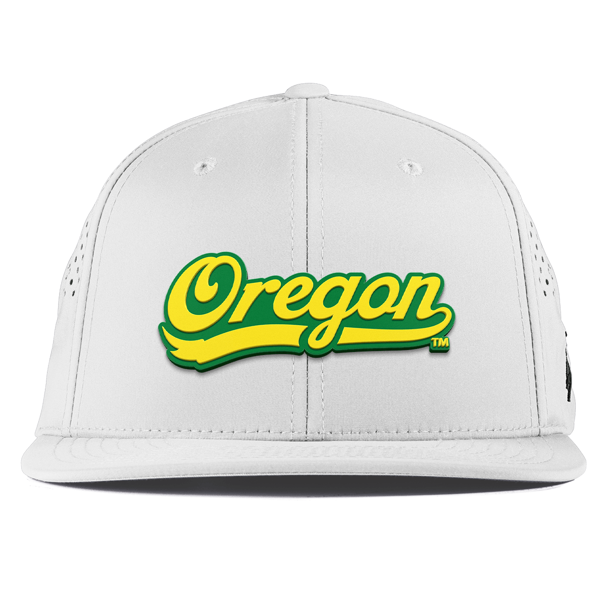 University of Oregon "Oregon Script" Flat Performance White