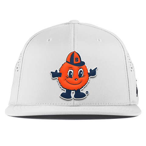 Syracuse University "Otto The Orange" Flat Performance White 