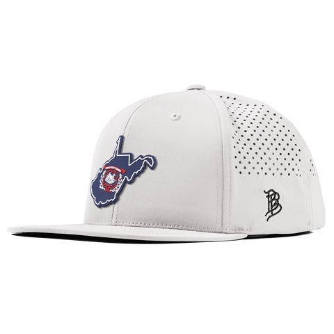 West Virginia Patriot Series Flat Performance White