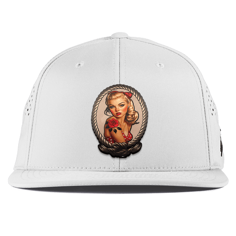 Portrait Piece Flat Performance White