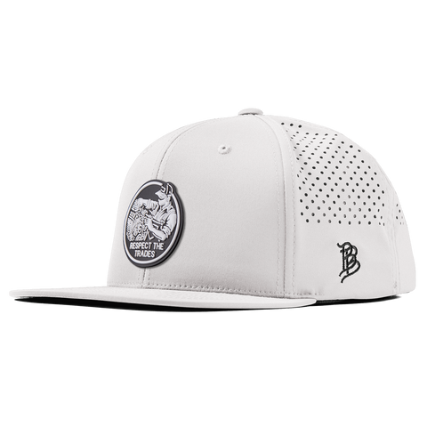 Respect The Trades Mechanic Flat Performance White