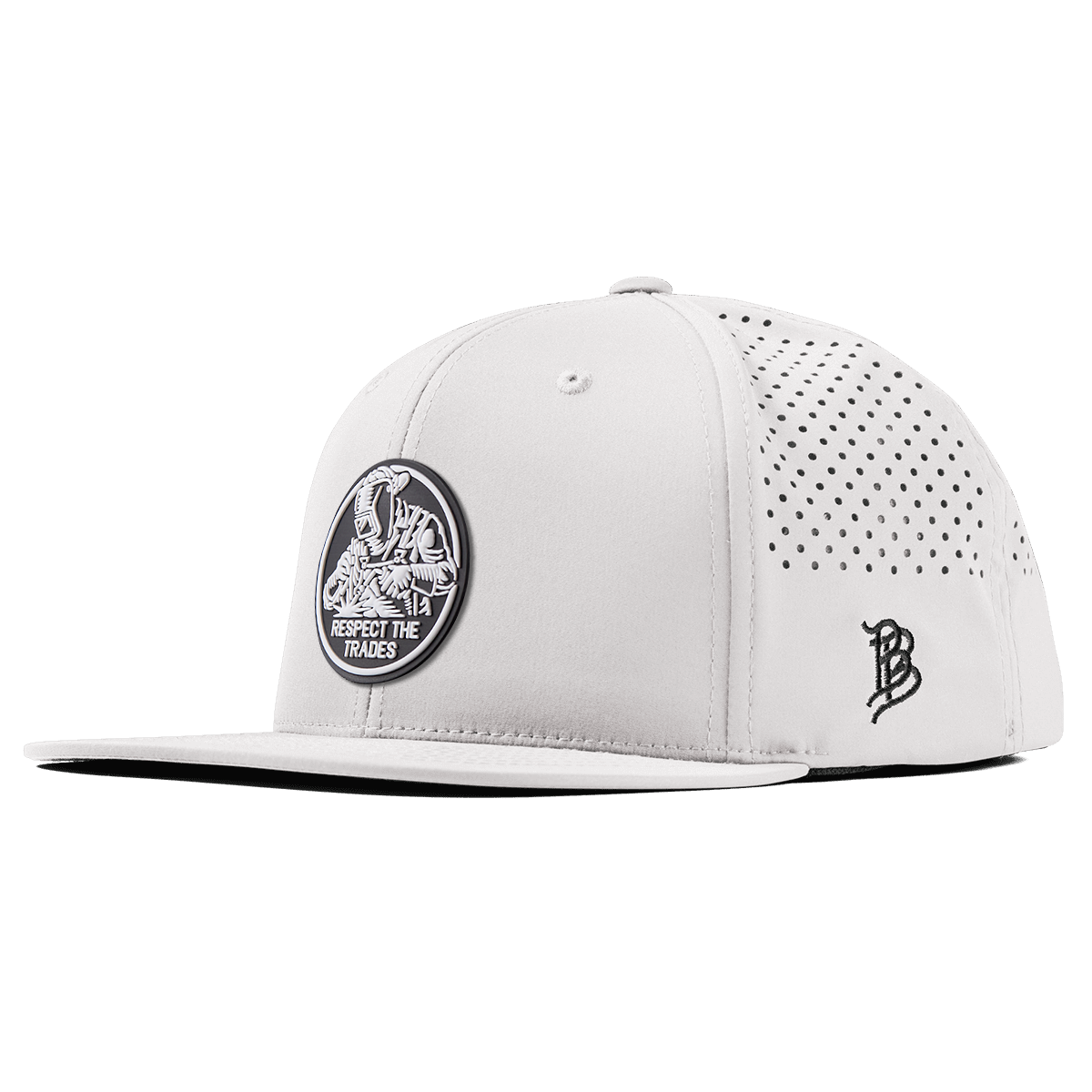 Respect The Trades Welder Flat Performance White