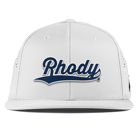 University of Rhode Island "Rhody Script" Flat Performance White