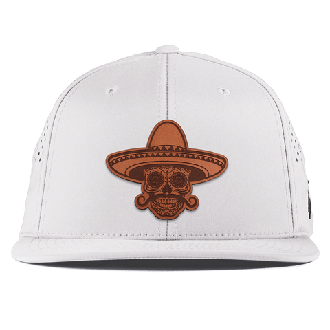 Sombrero Skull Flat Performance White