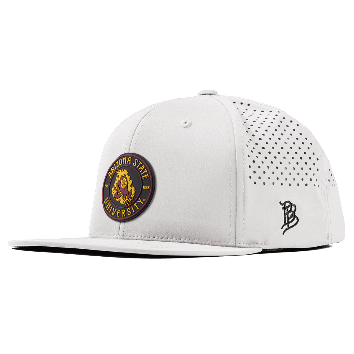 Arizona State University "Sparky's Legacy Dark" Flat Performance White