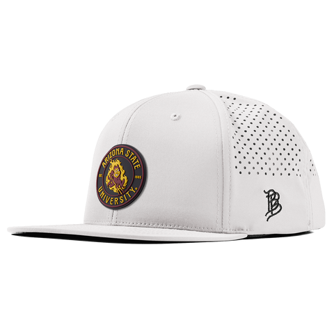 Arizona State University "Sparky's Legacy Dark" Flat Performance White