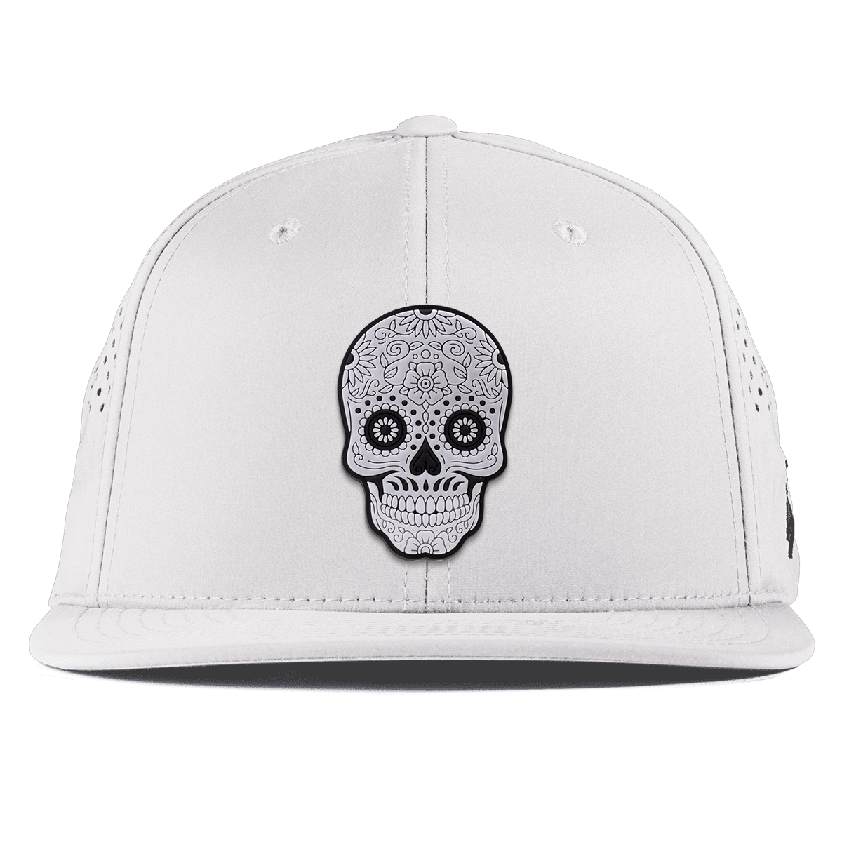 Sugar Skull PVC Flat Performance White