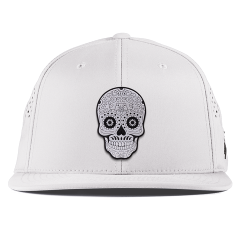 Sugar Skull PVC Flat Performance White