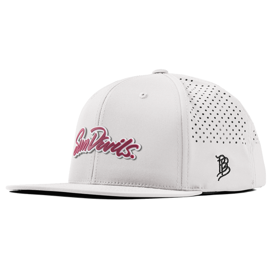 Arizona State University "Sun Devils Script" Flat Performance White