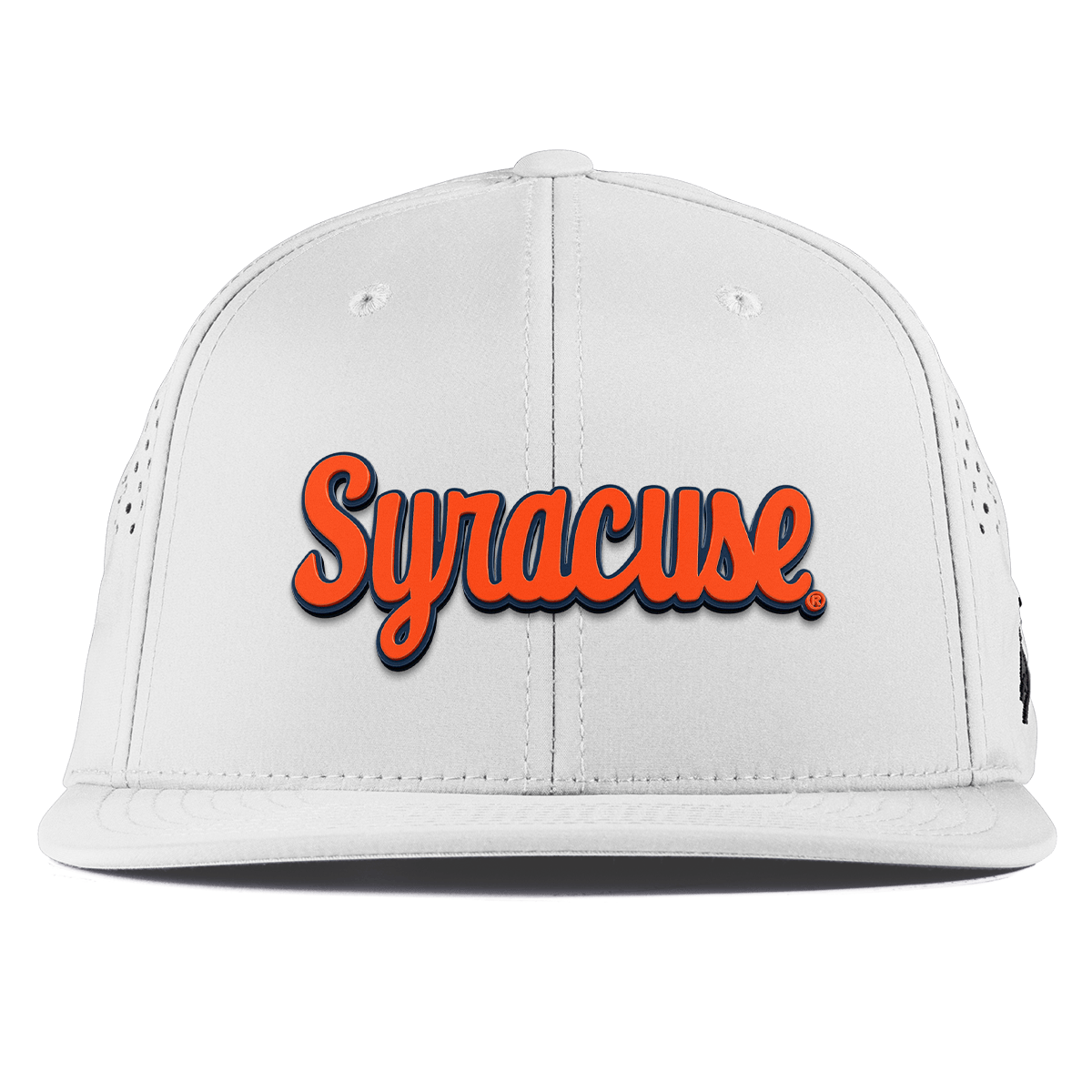 Syracuse University "Syracuse Throwback Script" Flat Performance White 