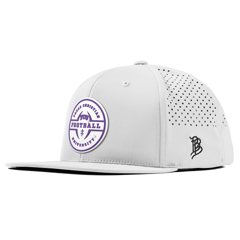 Texas Christian University "TCU Football Legacy" Flat Performance White