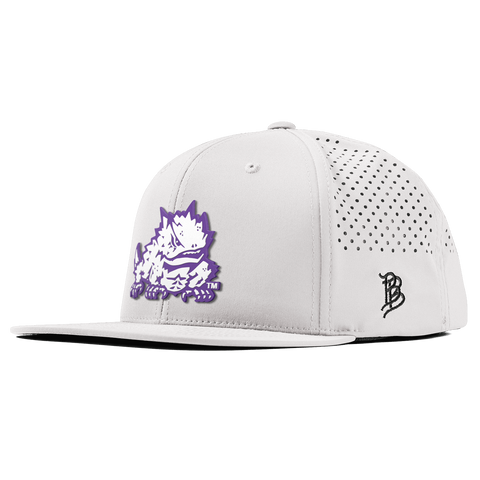 Texas Christian University "TCU Team Logo" Flat Performance White