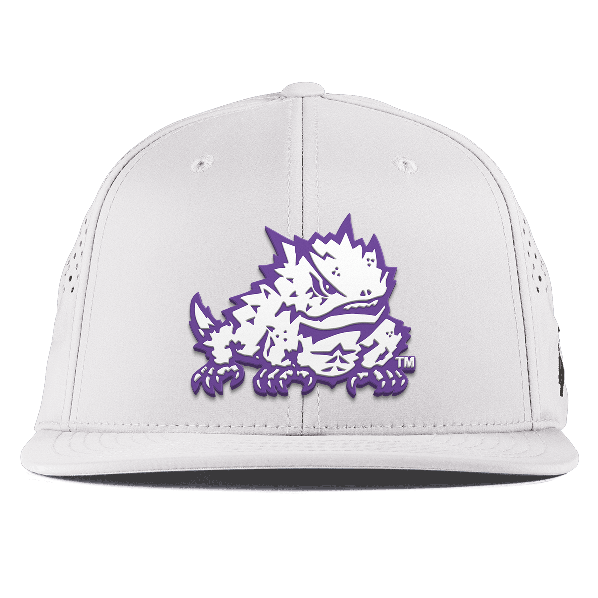 Texas Christian University "TCU Team Logo" Flat Performance White