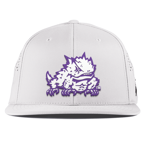 Texas Christian University "TCU Team Logo" Flat Performance White