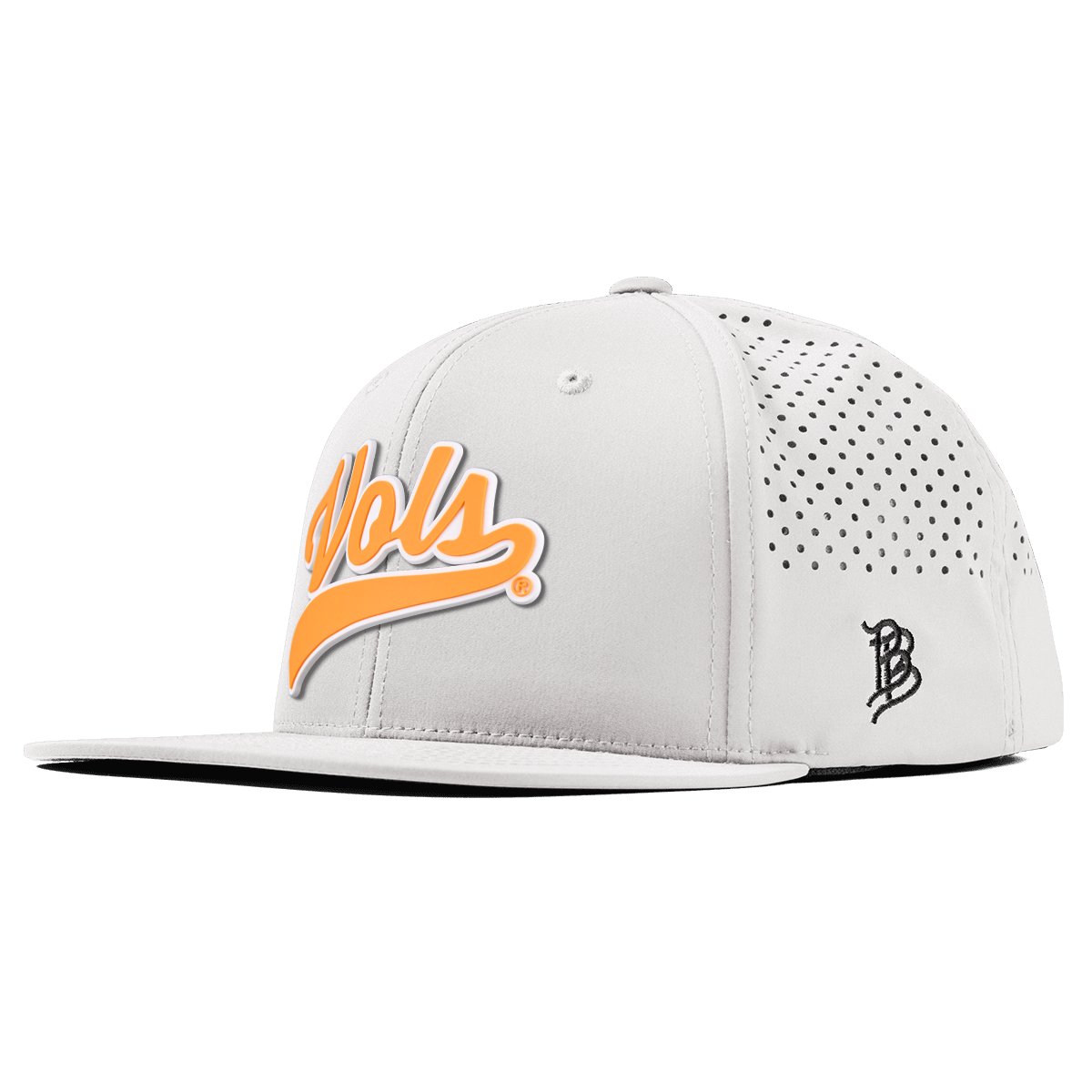 University of Tennessee "Tennessee Vols Script" Flat Performance White