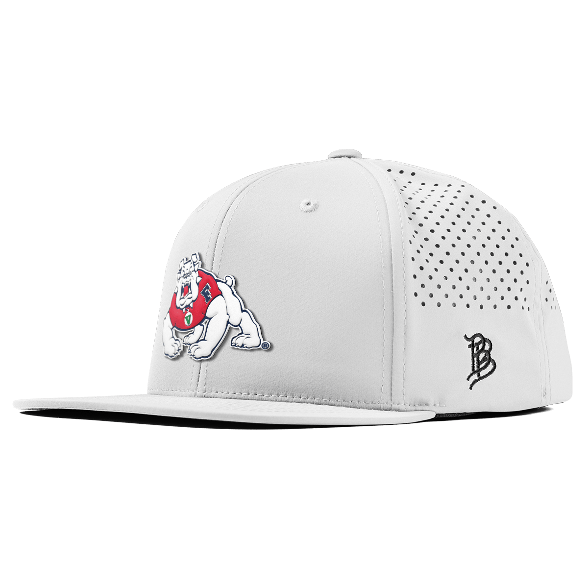 Fresno State University "TimeOut The Bulldog" Flat Performance White
