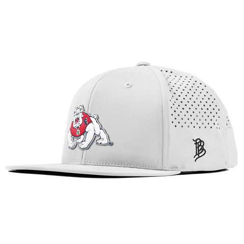 Fresno State University "TimeOut The Bulldog" Flat Performance White