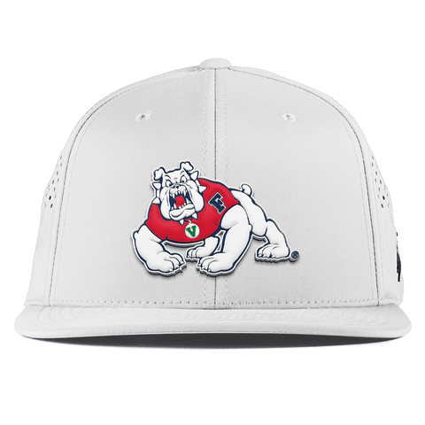 Fresno State University "TimeOut The Bulldog" Flat Performance White