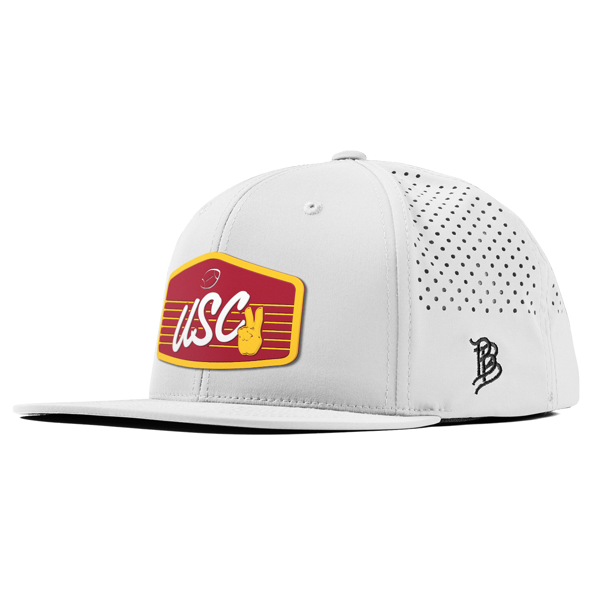 University of Southern California "Trojans Football" Flat Performance White