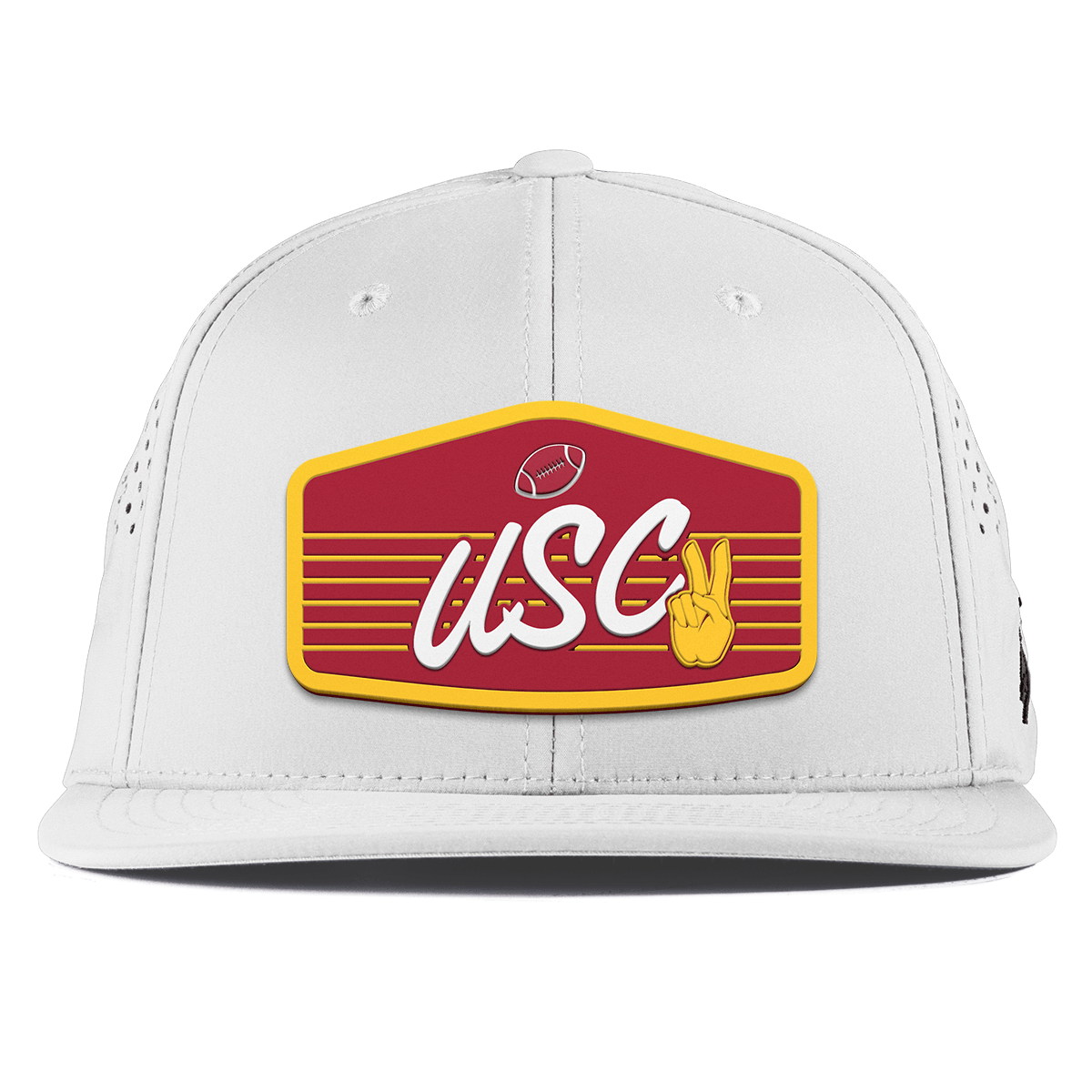 University of Southern California "Trojans Football" Flat Performance White
