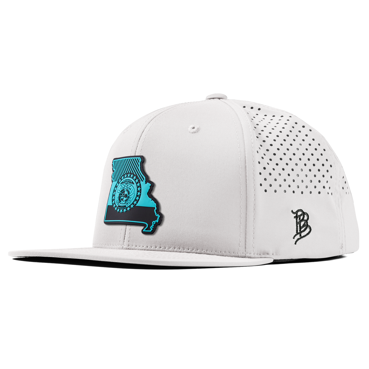 Missouri Turquoise Flat Performance White