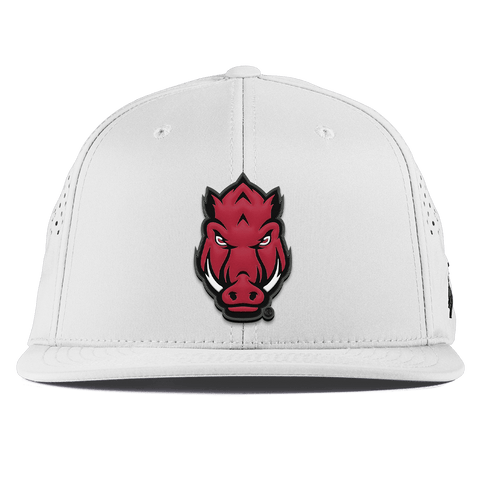 University of Arkansas "Tusk" Flat Performance White