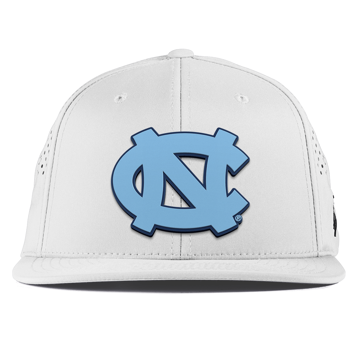 University of North Carolina "UNC Team Logo Carolina Blue" Flat Performance White