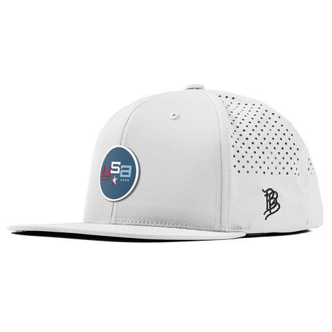 USA 250 Flat Performance White