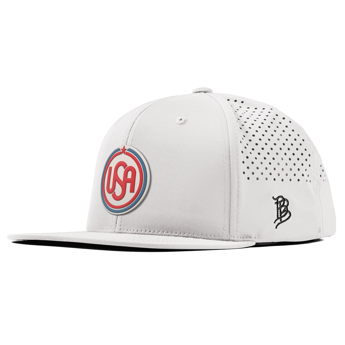 USA Icon Flat Performance White
