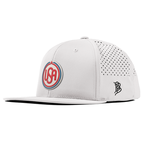 USA Icon Flat Performance White