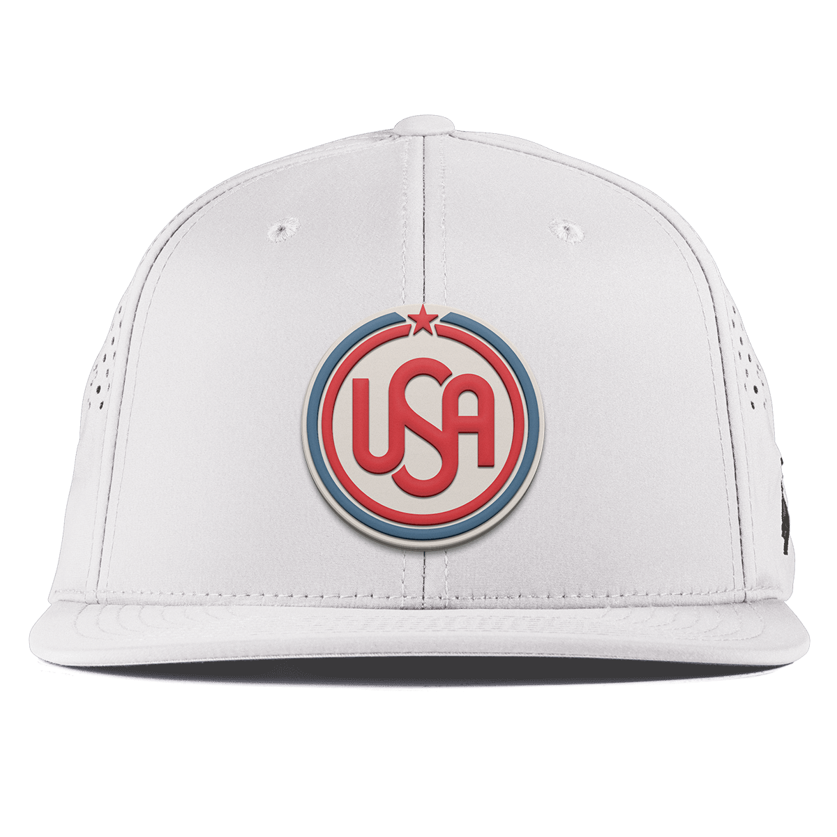 USA Icon Flat Performance White