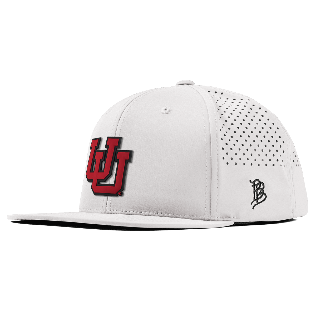 University of Utah "Utah Block" Flat Performance White