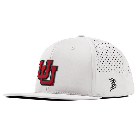 University of Utah "Utah Block" Flat Performance White