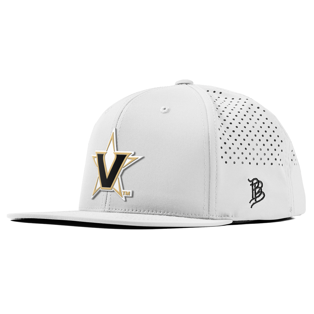 Vanderbilt University "Vanderbilt Team Logo" Flat Performance White 