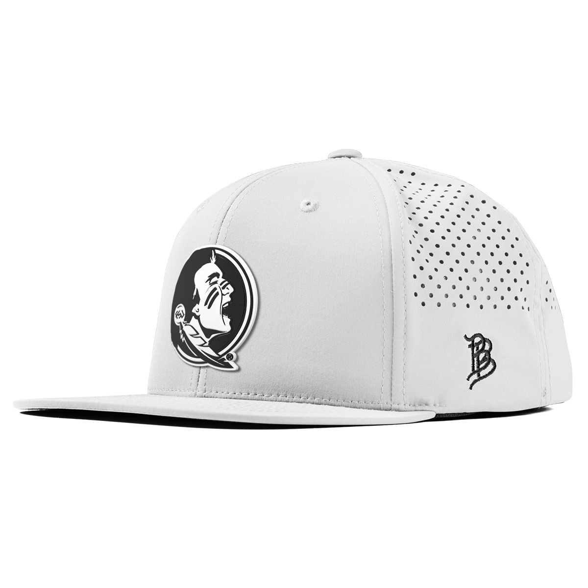 Florida State University "Vintage FSU Team Logo" Flat Performance White