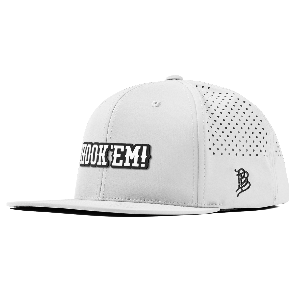 University of Texas "Vintage Hook'Em Horns" Flat Performance White