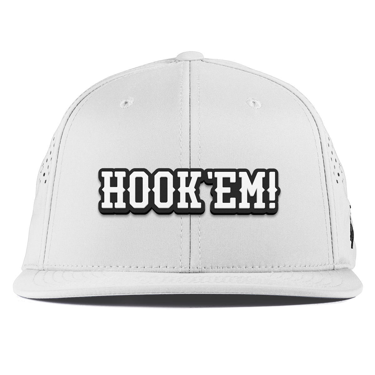 University of Texas "Vintage Hook'Em Horns" Flat Performance White