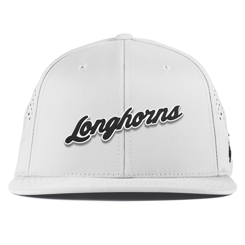 University of Texas "Vintage Texas Longhorn Script" Flat Performance White