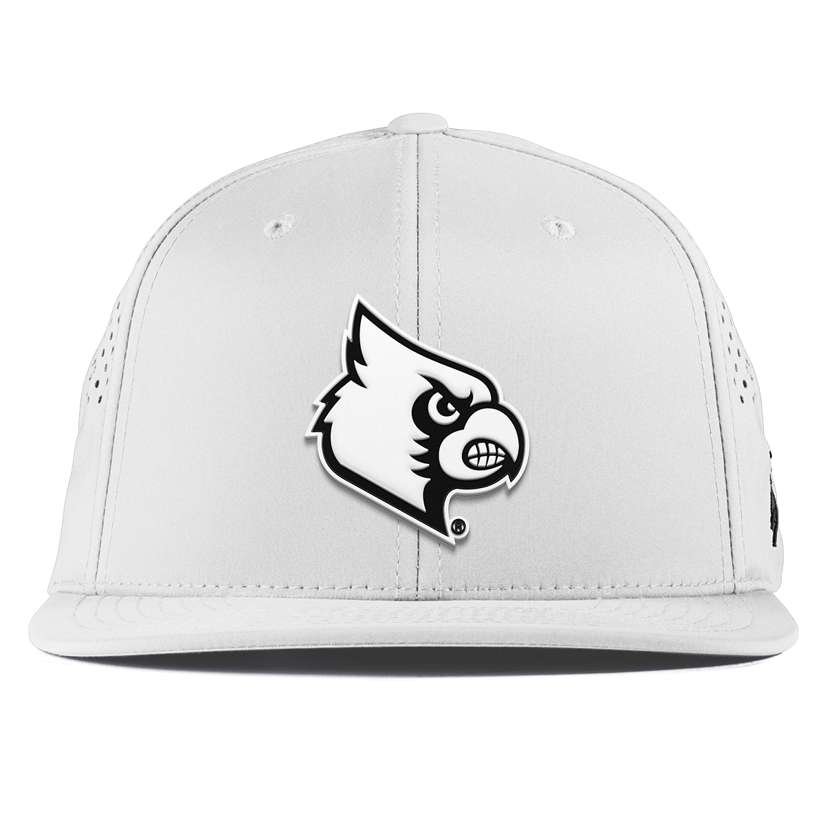 University of Louisville "Vintage Louisville Team Logo" Flat Performance White
