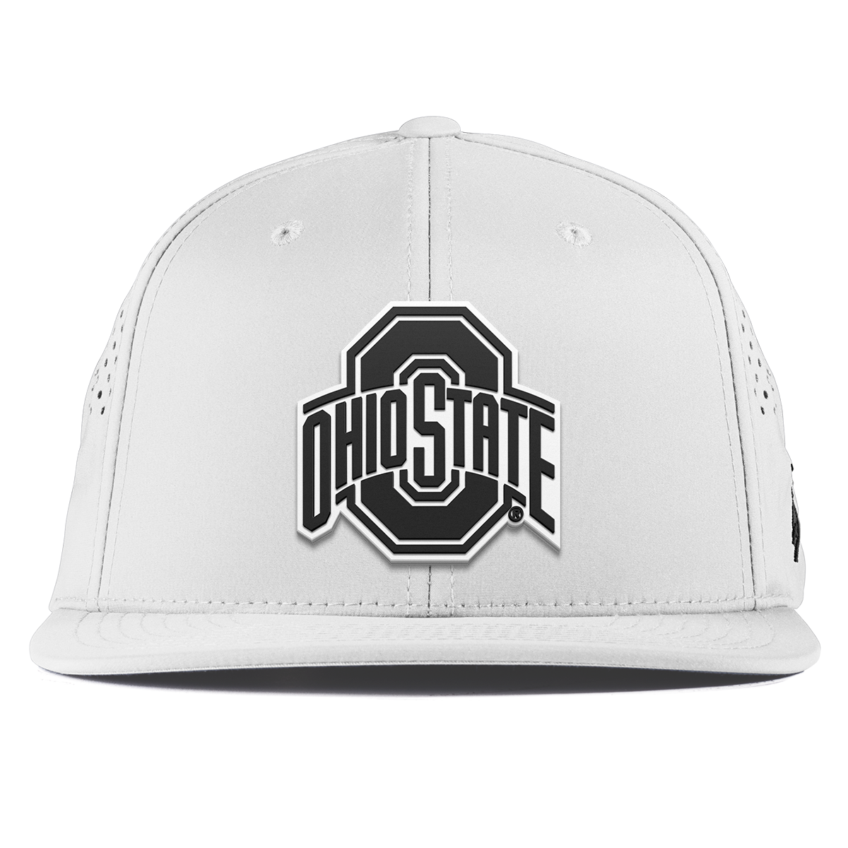 Ohio State University "Vintage Ohio State Team Logo" Flat Performance White