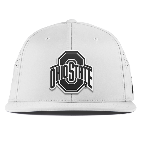 Ohio State University "Vintage Ohio State Team Logo" Flat Performance White