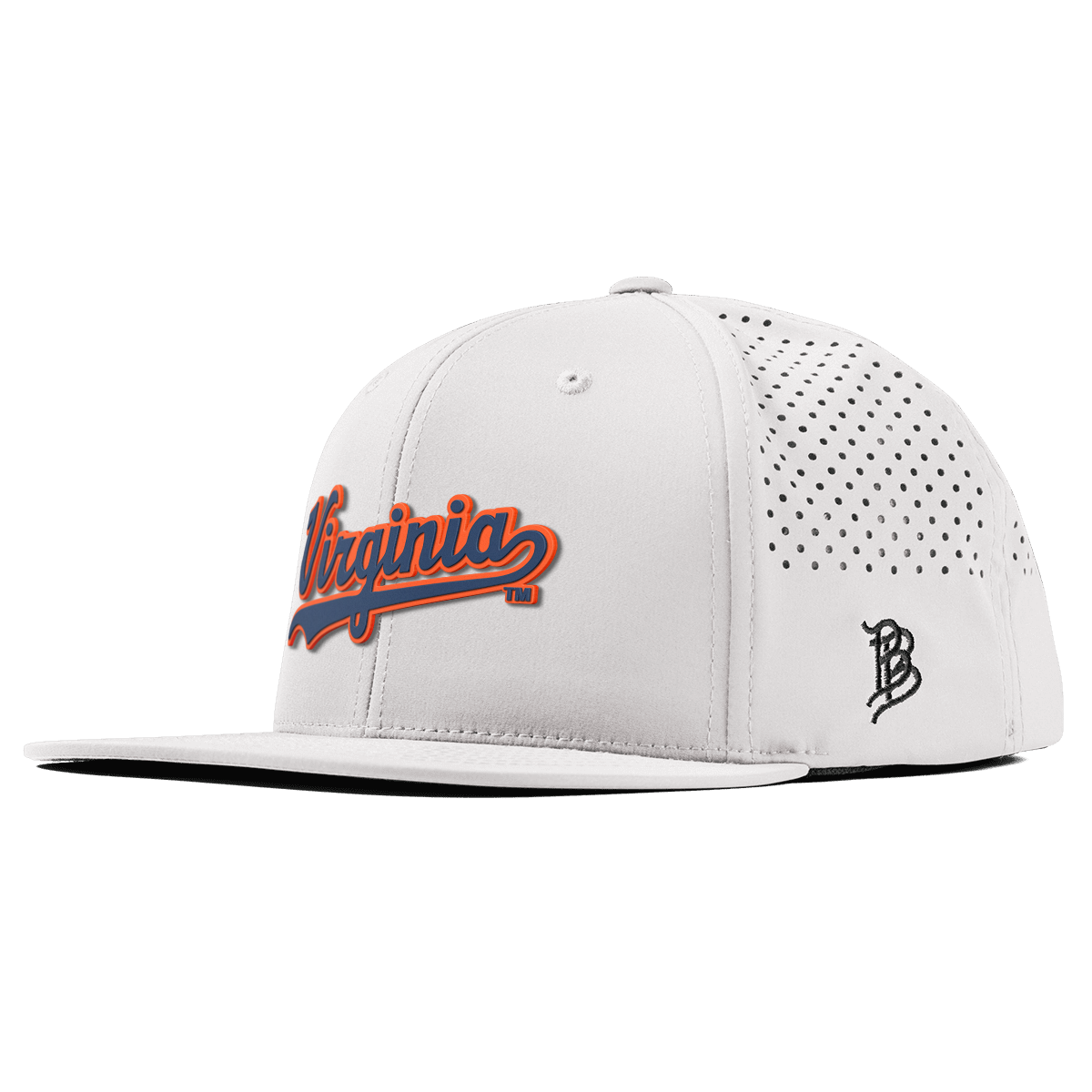 University of Virginia "Virginia Script" Flat Performance White