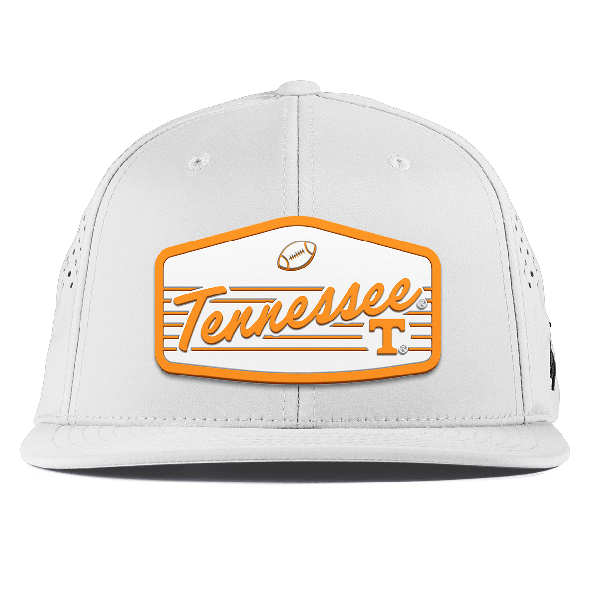 University of Tennessee "Volunteers Football" Flat Performance White