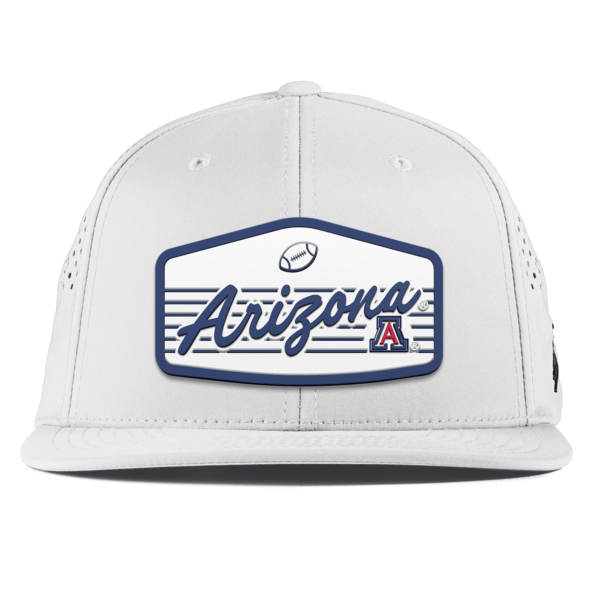 University of Arizona "Wildcats Football" Flat Performance White