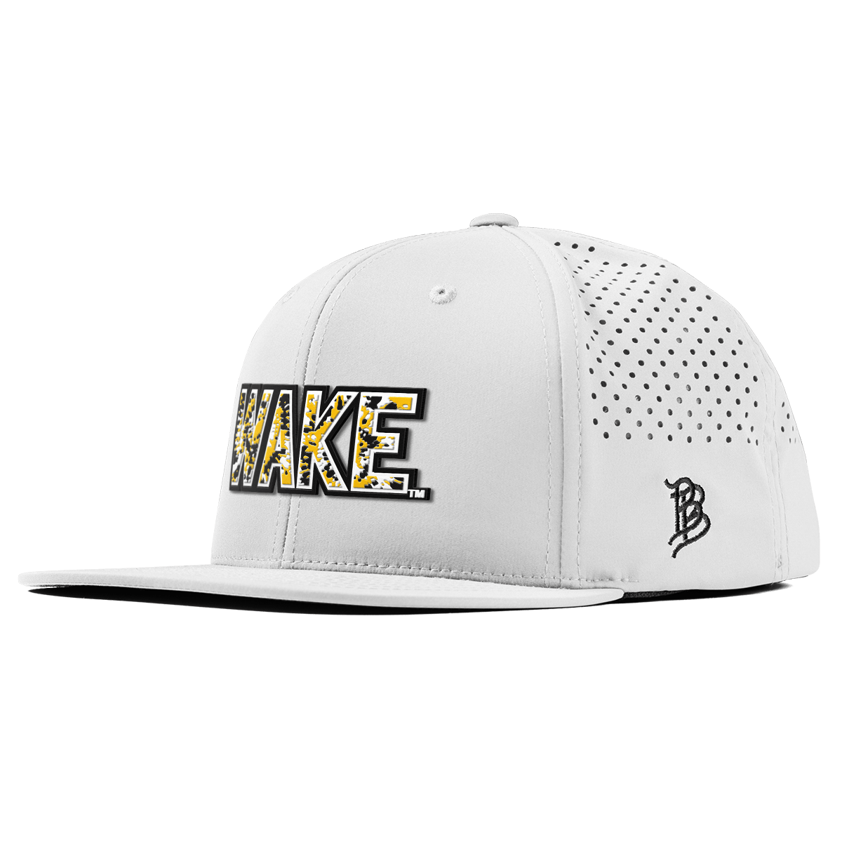 Wake Forest University "Wake Tie Dye" Flat Performance White