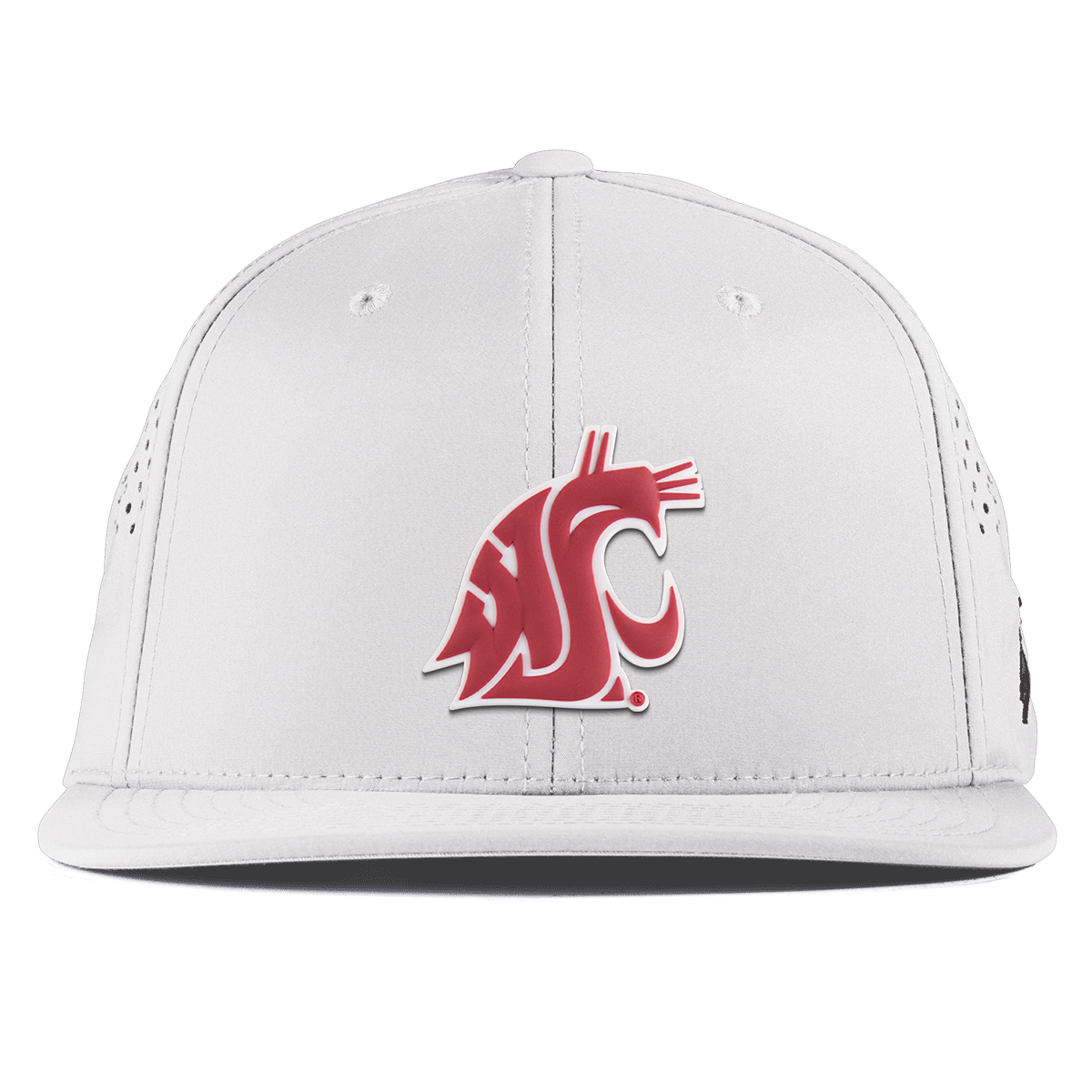 Washington State University "Washington State Team Logo" Flat Performance White