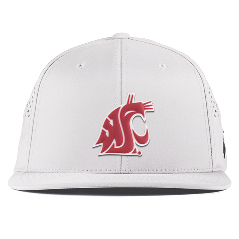 Washington State University "Washington State Team Logo" Flat Performance White