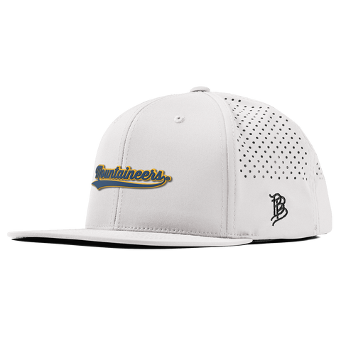 West Virginia University "West Virginia Mountaineers Script" Flat Performance White